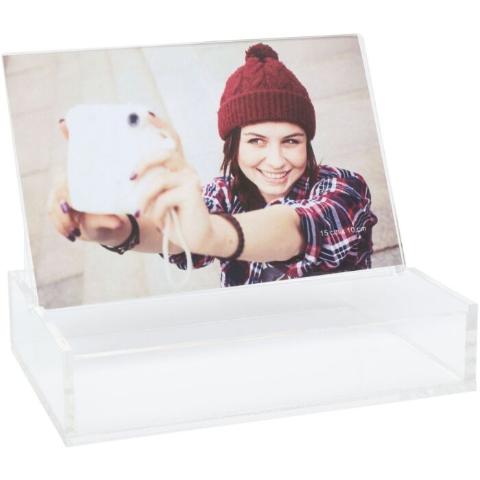 Fotobox S58RJ6 průhledný plast 10x15 cm