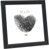 Dřevěný rám S54S černý 20,0 x28,0 cm