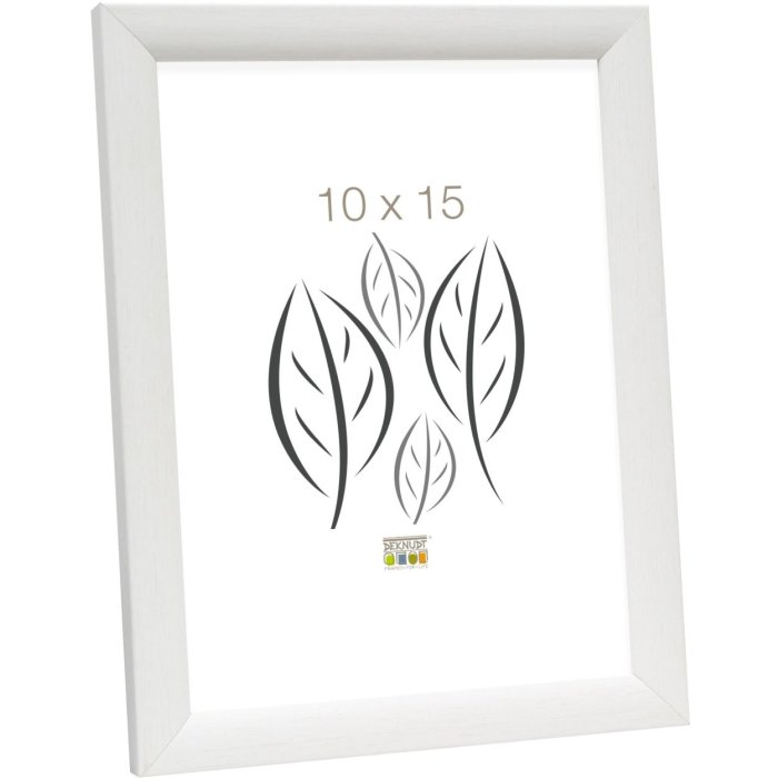 Deknudt dřevěný rám S54S bílý 21x29,7 cm DIN A4 rám na certifikáty
