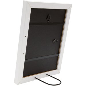 Deknudt dřevěný rám S54S bílý 21x29,7 cm DIN A4 rám na certifikáty