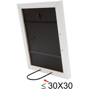 Deknudt dřevěný rám S54S bílý 21x29,7 cm DIN A4 rám na certifikáty