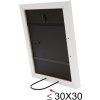Deknudt dřevěný rám S54S bílý 21x29,7 cm DIN A4 rám na certifikáty