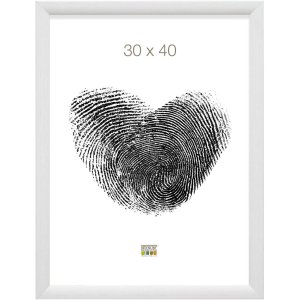 Dřevěný rám S54S bílý 20,0 x40,0 cm