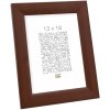 Rám na obraz hnědé dřevo 20,0 x20,0 cm S53GH