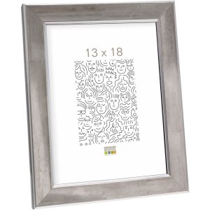 Rám na obraz stříbrné dřevo 18,0...