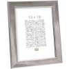 Rám na obraz stříbrné dřevo 18,0 x24,0 cm S45YD