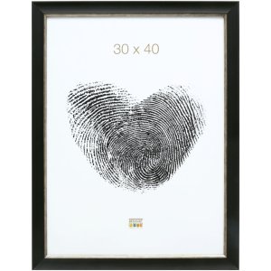 Rámeček na obraz černý plast 20,0 x30,0 cm S45WF
