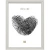 Rámeček na obraz bílý plast 20,0 x28,0 cm S45WF