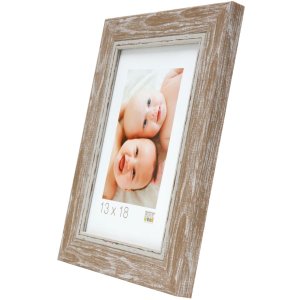 Rámeček na obraz béžový plast 20,0 x28,0 cm S45VY