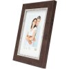 Rámeček na obraz hnědý plast 20,0 x30,0 cm S45VY