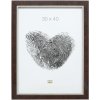 Rámeček na obraz hnědý plast 30,0 x40,0 cm S45VY
