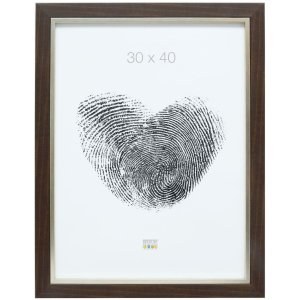 Rámeček na obraz hnědý plast 10,0 x15,0 cm S45VH
