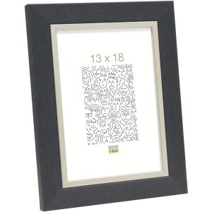 Rámeček na obraz šedý plast 20,0 x28,0 cm S45VF