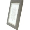 Rámeček na obraz šedý plast 20,0 x28,0 cm S45VF