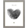 Rámeček na obraz šedý plast 30,0 x40,0 cm S45VF