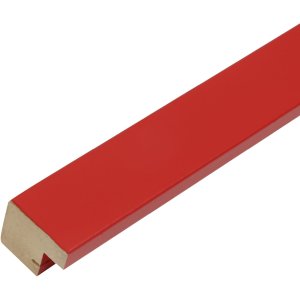 Dřevěný rám S45S červený 20,0 x28,0 cm