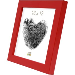 Dřevěný rám S45S červený 20,0 x30,0 cm