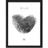 Dřevěný rám S45S černý 50,0 x75,0 cm