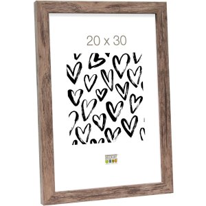 Rám na obraz hnědé dřevo 30,0 x60,0 cm S45RH