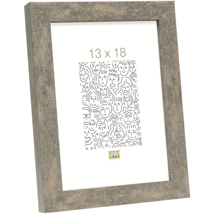 Rám na obraz šedobéžové dřevo 50,0 x70,0 cm S45RC