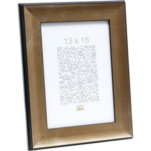 Rámeček na obraz bronzový plast 18,0 x24,0 cm S45ND