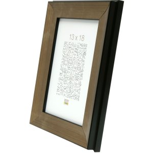 Rámeček na obraz bronzový plast 18,0 x24,0 cm S45ND