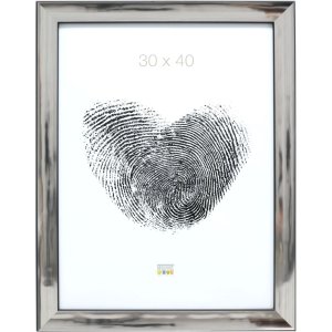 Rámeček na obraz stříbrný plast 18,0 x24,0 cm S45ND