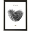 Rámeček na obraz černý plast 30,0 x40,0 cm S45FE