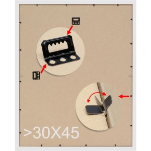 Rámeček na obraz stříbrný plast 20,0 x20,0 cm S45FD