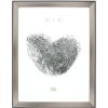 Rámeček na obraz stříbrný plast 20,0 x20,0 cm S45FD