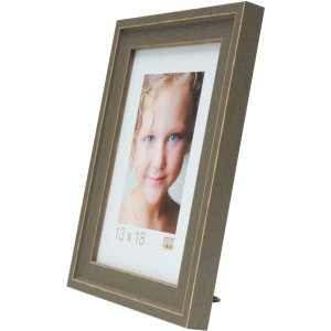 Rám na obraz hnědé dřevo 30,0 x30,0 cm S45ES