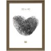 Rám na obraz hnědé dřevo 40,0 x40,0 cm S45ES