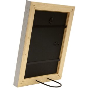 Deknudt Dřevěný rámeček na fotografie šedý 15x20 cm