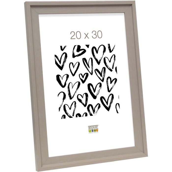 Deknudt Rámeček na fotografie béžový dřevěný 18 x 24 cm