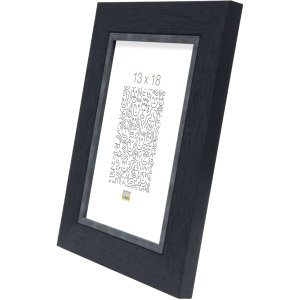 Rámeček na obraz černý plast 18,0 x24,0 cm S45CF