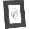 Rámeček na obraz černý plast 20,0 x28,0 cm S45CF