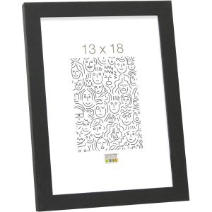 Rámeček na obraz z černého dřeva 15,0 x20,0...