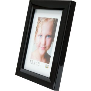 Rámeček na obraz černý plast 9,0 x13,0 cm S43WK