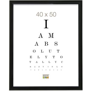 Rámeček na obraz černý plast 15,0 x20,0 cm...