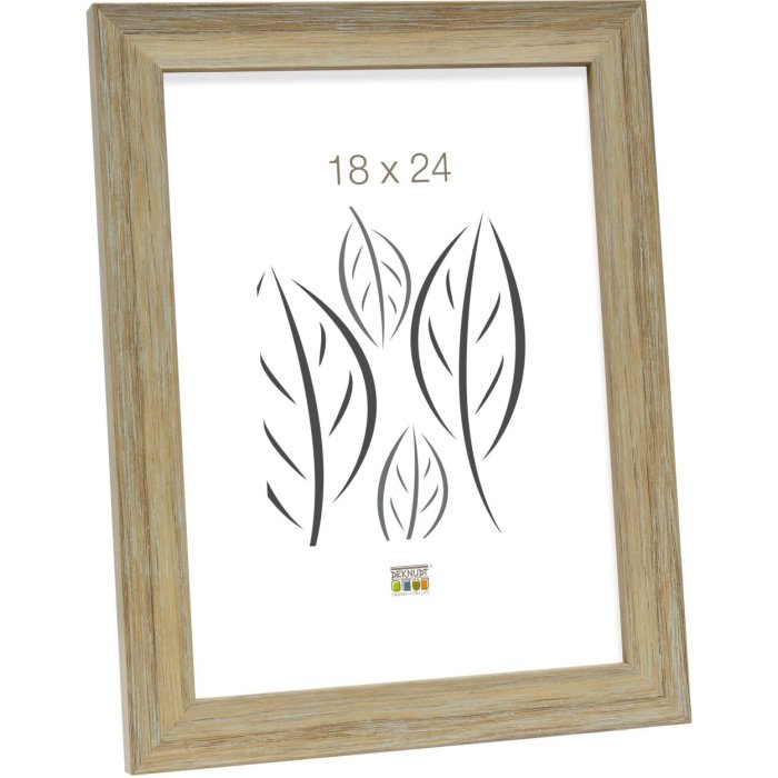 Rámeček na obraz dubový barevný plast 13,0 x18,0 cm S43WF