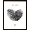 Rámeček na obraz z černého dřeva 10,0 x15,0 cm S43DL