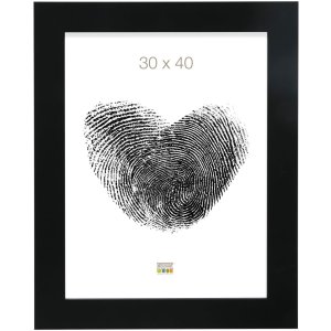Rám na obraz černé dřevo 20,0 x25,0 cm S43BK