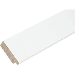 Deknudt Bílý dřevěný fotorámeček 24x30 cm