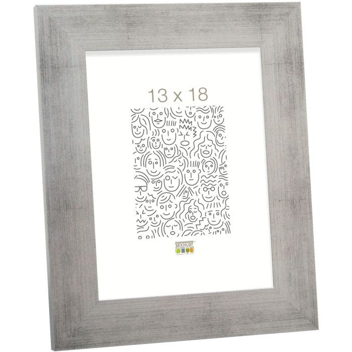 Rámeček na obraz stříbrné dřevo 13,0 x18,0 cm S43BD