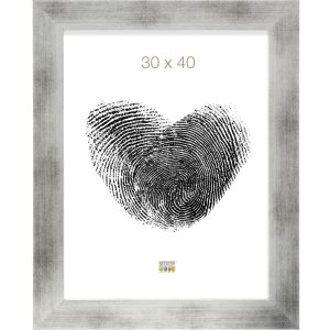 Rám na obraz stříbrné dřevo 20,0 x20,0 cm S43BD