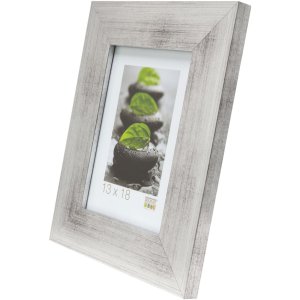 Rám na obraz stříbrné dřevo 18,0 x24,0 cm S43BD