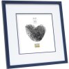 Deknudt Dřevěný rám na fotografie modrý 20x25 cm