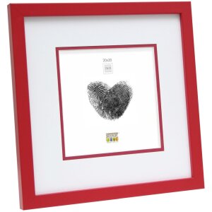 Holzrahmen S43AK4 rot 15x20 cm (10x15 cm)