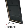 Rámeček na obraz černý S43AK2 dřevo 9,0 x13,0 cm