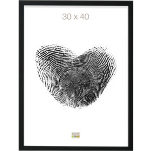 Rámeček na obraz černý S43AK2 dřevo 20,0 x20,0 cm